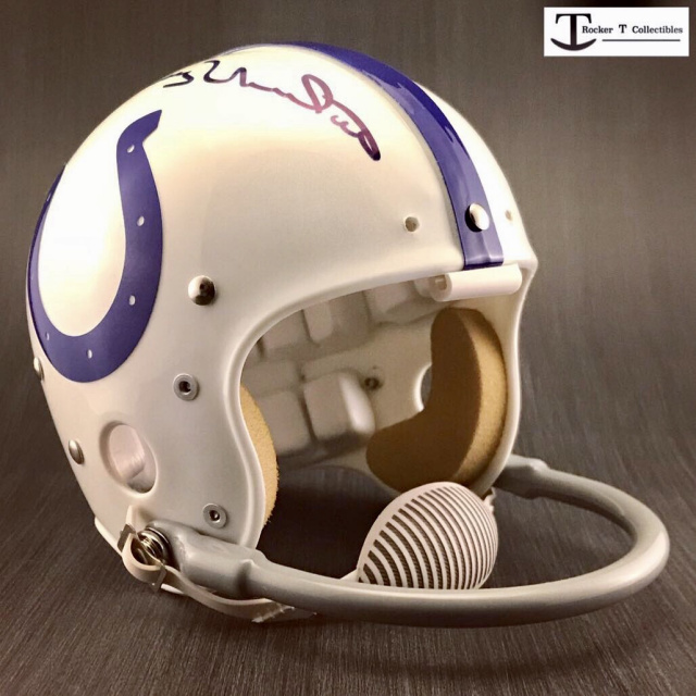 Autographed Johnny Unitas Baltimore Colts